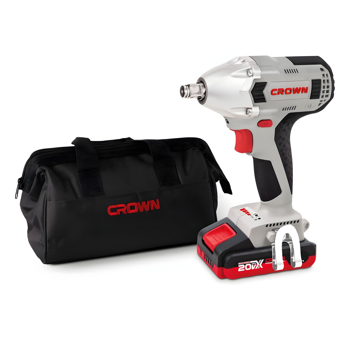 Гайковерт аккумуляторный бесщеточный CROWN CT22015HX-2 TB
