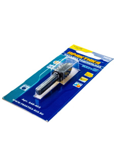 Шарошка по дереву 13 х 28 мм (хвост. 6 мм, стальная, параболическая, удлиненная) ПРАКТИКА 648-403