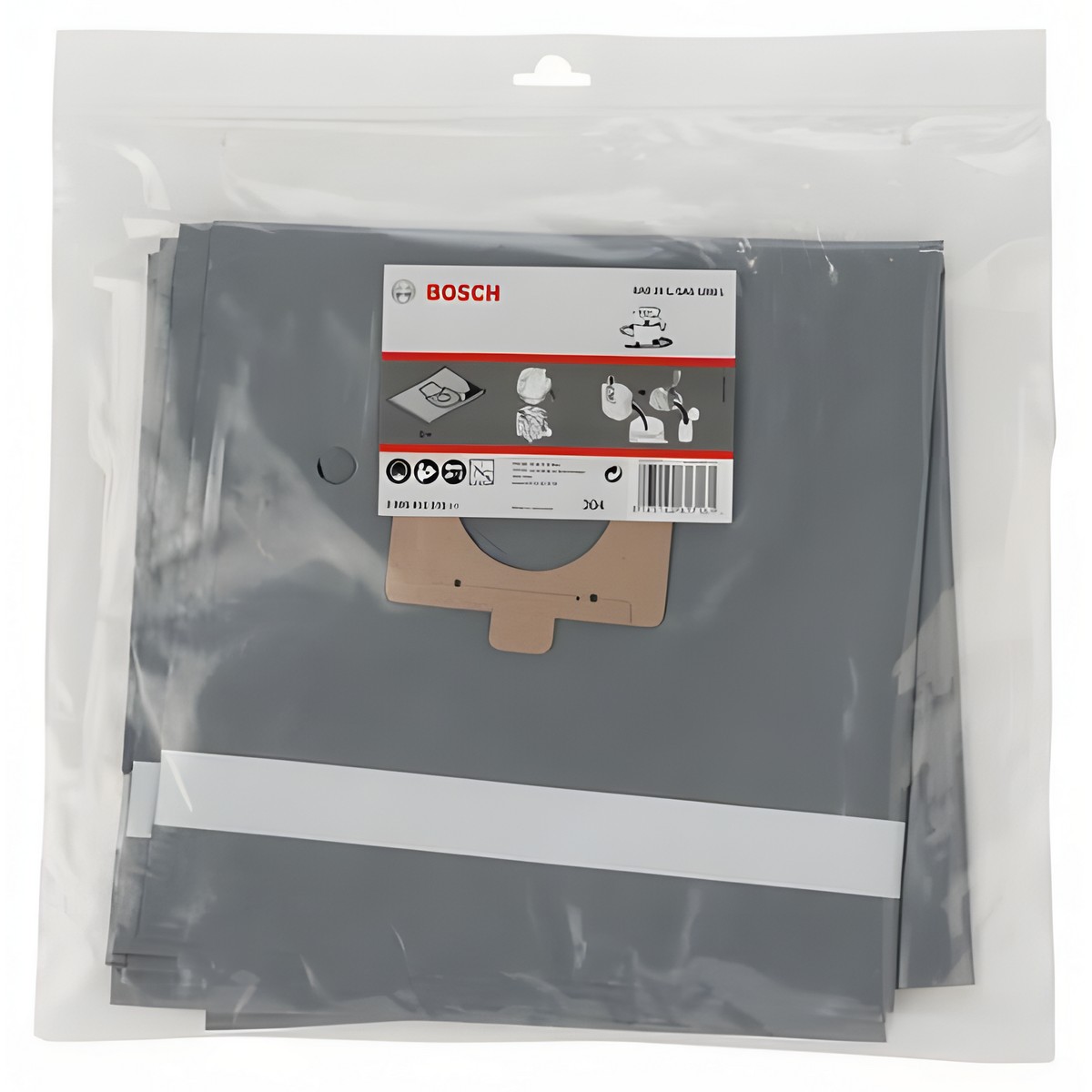 Мешки для пылесоса (для GAS 15/20, 5 шт., влажная пыль) BOSCH 2605411231