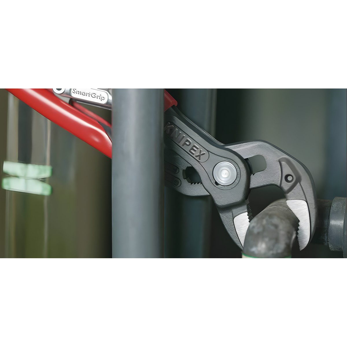 Клещи переставные трубные 250 мм SmartGrip (черн) KNIPEX KN-8501250