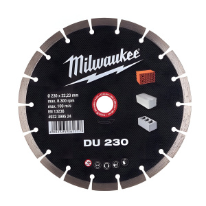 Диск алмазный DU 230 мм MILWAUKEE 4932399524