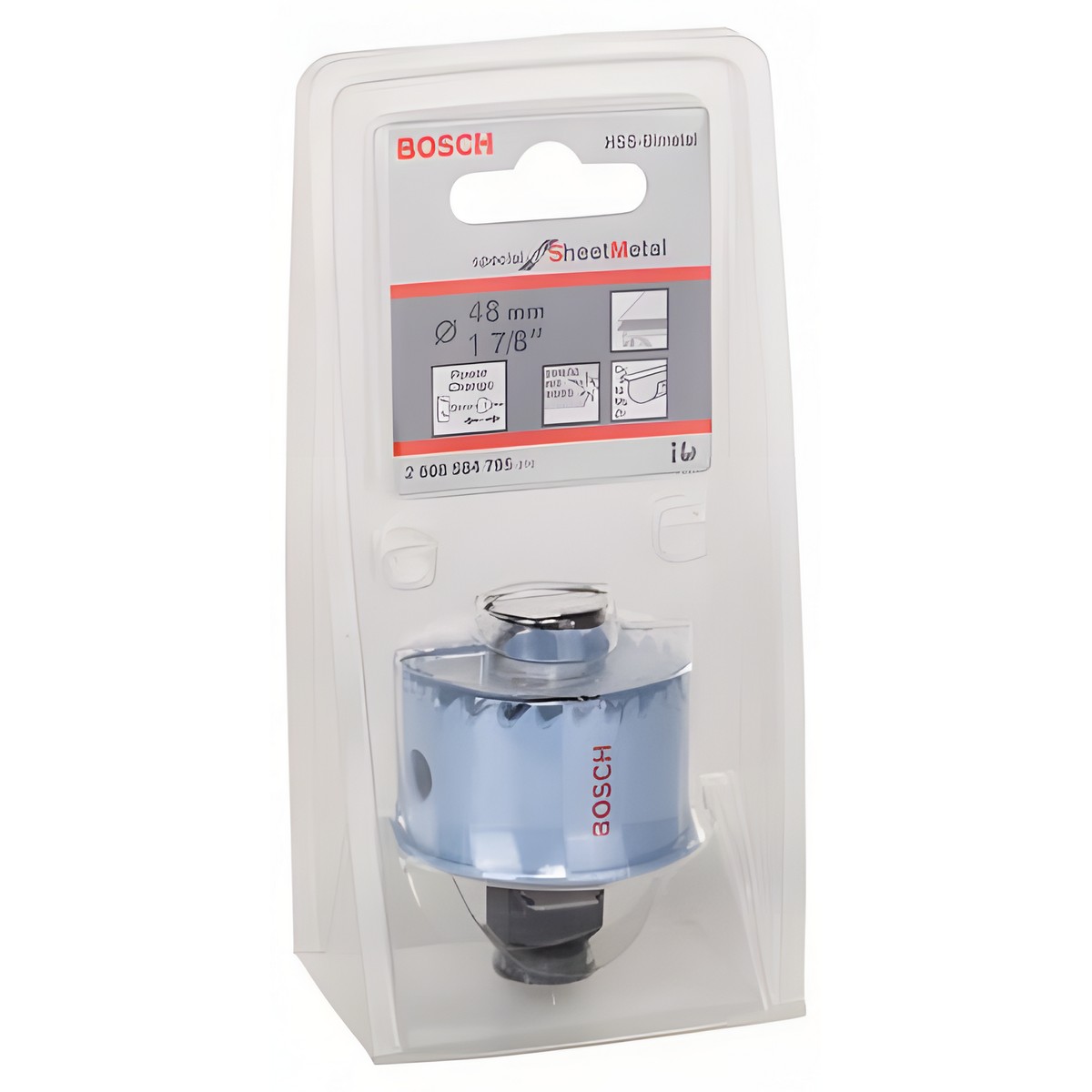 Коронка пильная 48 мм HSS-CO Sheet Metal BOSCH 2608584795