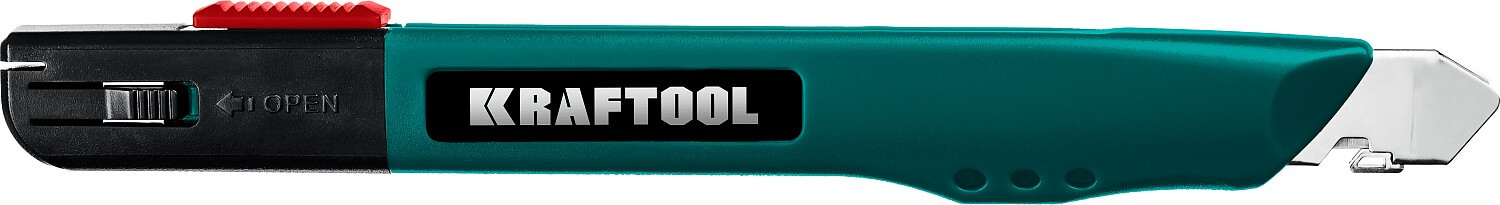 Нож 9 мм для точного реза, с автостопом KRAFTOOL Grand-9 09192
