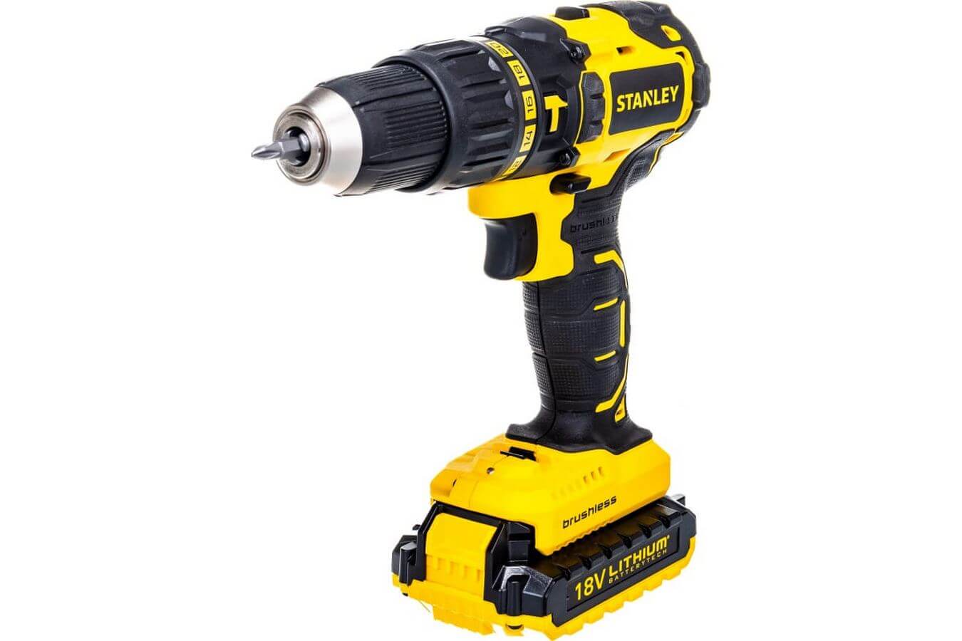 Дрель аккумуляторная ударная STANLEY SBH20D2K-RU + ЯЩИК в подарок