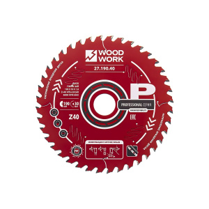 Диск пильный 190*1,8*30Н*40Т 27.190.40