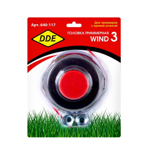 Головка триммерная DDE Wind3 (М10х1,25 лев., М10х1,0 лев.) 640-117