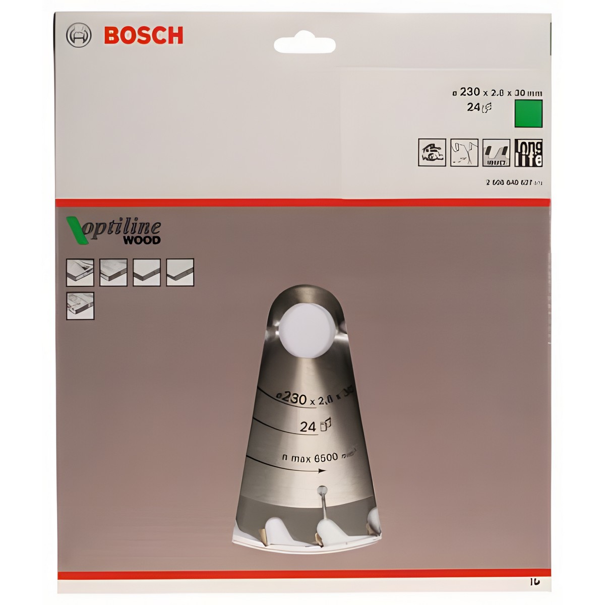 Диск пильный 230 х 30 мм 24T Optiline BOSCH 2608640627