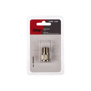 Переходник 3/8''M -3/8''F (блистер) FUBAG 180182B