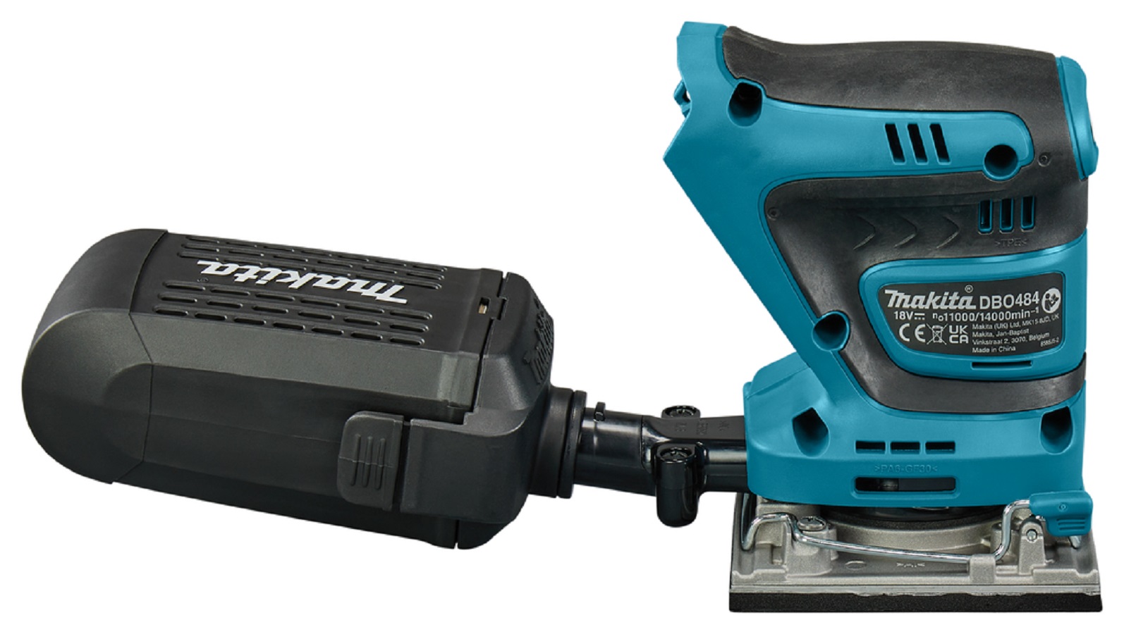 Шлифмашина вибрационная аккумуляторная MAKITA DBO484Z (без АКБ и ЗУ)