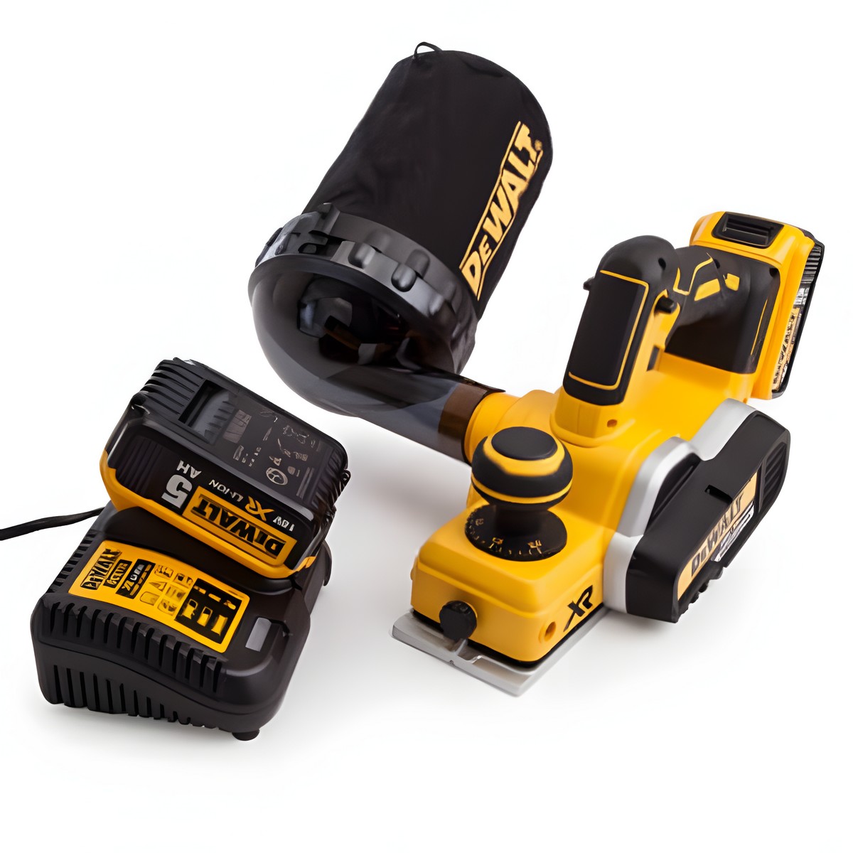 Рубанок аккумуляторный DEWALT DCP580P2-QW