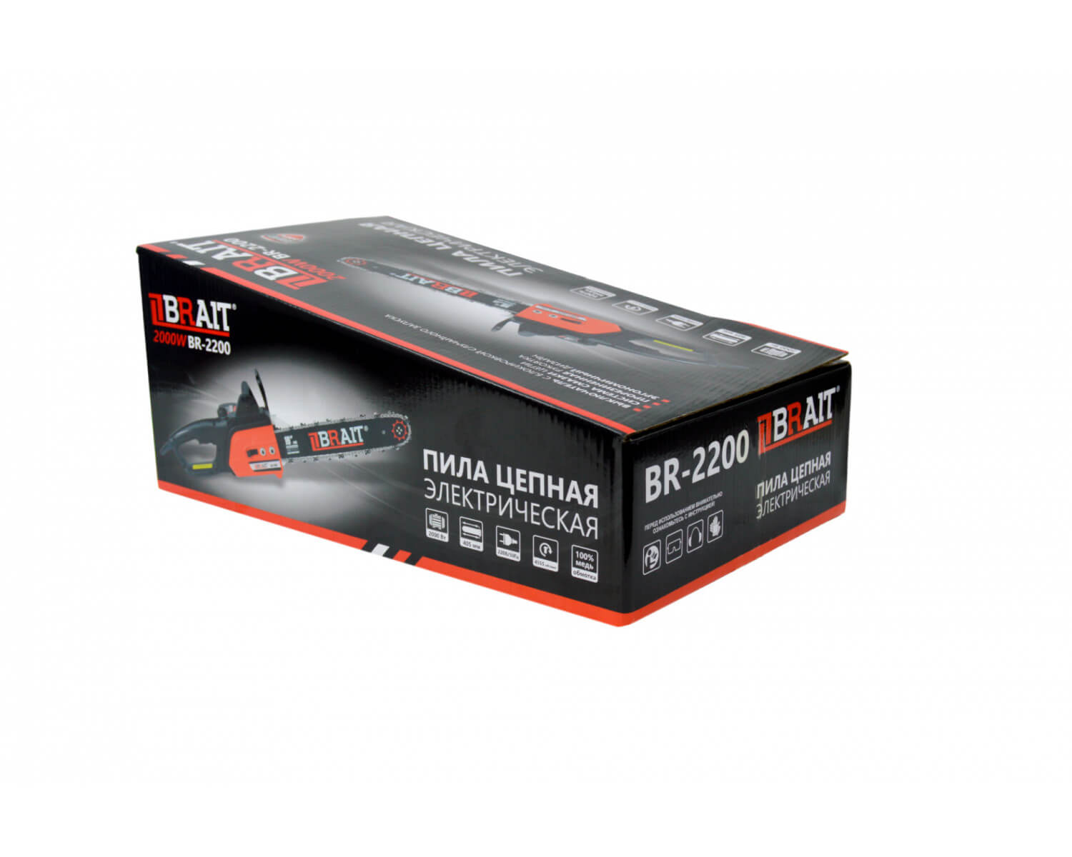 Пила цепная электрическая BRAIT-2200