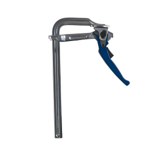 Струбцина F-образная 140 х 300 мм, кованая, рычажная КОБАЛЬТ 249-105