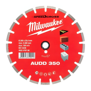 Диск алмазный AUDD 350 мм MILWAUKEE 4932478708