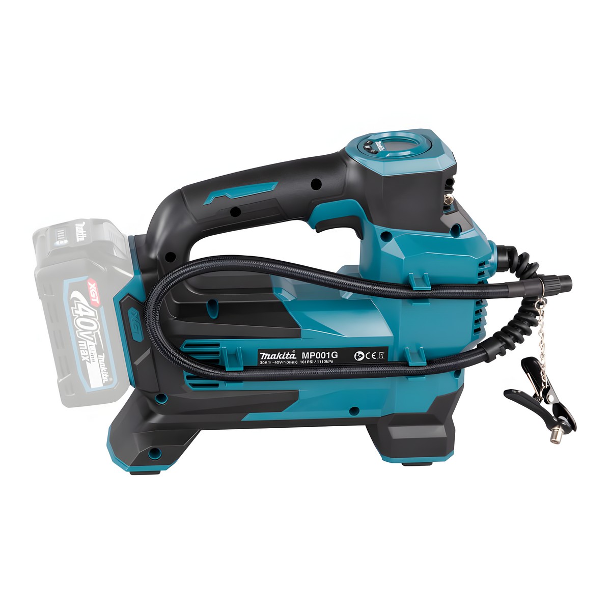 Компрессор автомобильный аккумуляторный MAKITA XGT MP001GZ (без АКБ и ЗУ)