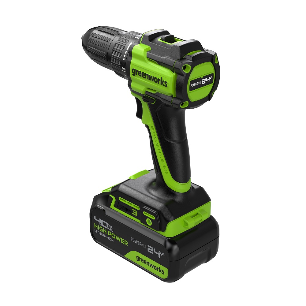 Дрель-шуруповерт аккумуляторная GREENWORKS DD345 3708307CUB