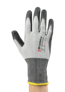 Перчатки рабочие BRODEKS GC-11 (р-р 9, серый/черный)