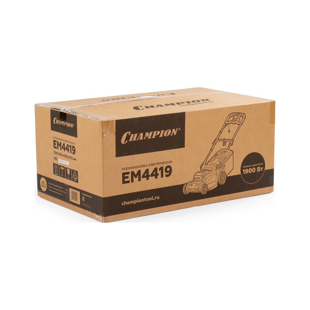 Газонокосилка электрическая CHAMPION EM4419