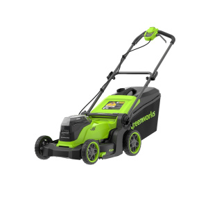Газонокосилка аккумуляторная GREENWORKS GD24X2LM411 (без АКБ и ЗУ) 2520907