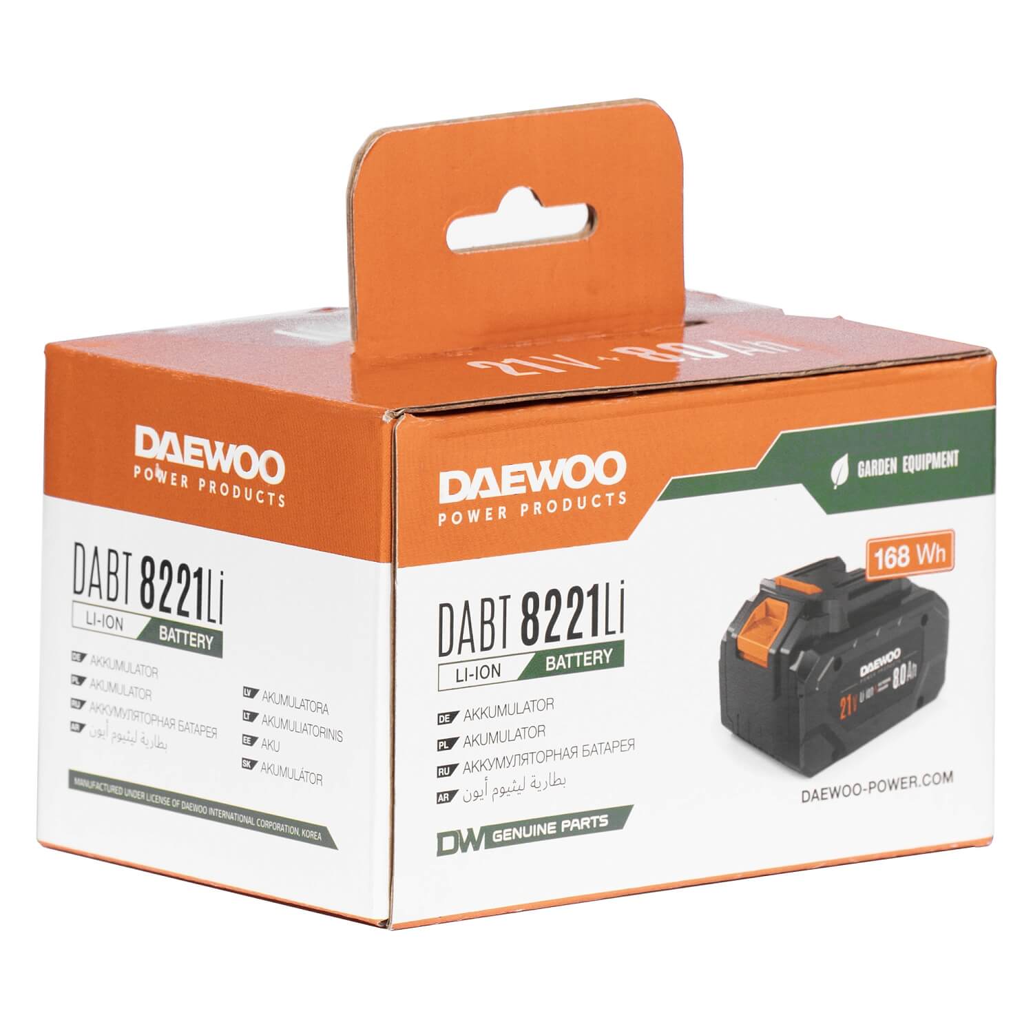 Батарея аккумуляторная DABT 8221Li DAEWOO