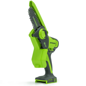 Мини-пила цепная аккумуляторная GREENWORKS G24MCS10K4 2008207UB