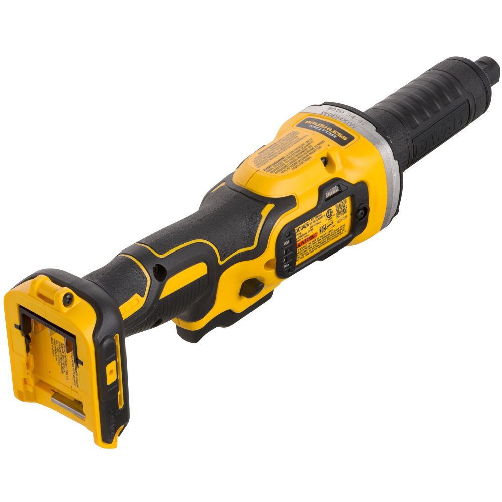 Шлифмашина прямая аккумуляторная DEWALT DCG426B