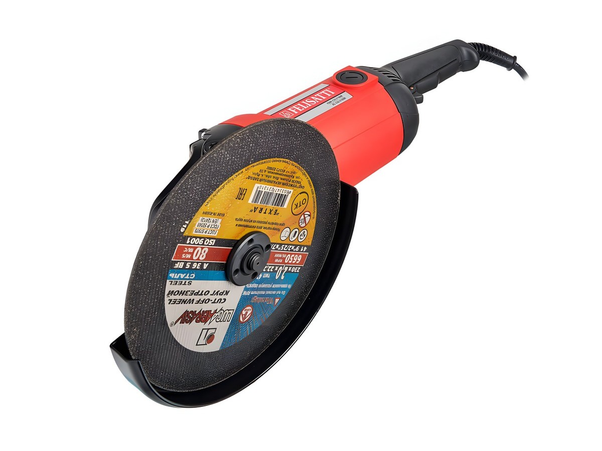 Шлифмашина угловая FELISATTI FT8500 (2100ВТ,230диск, пов.рукотка, пл.пуск)