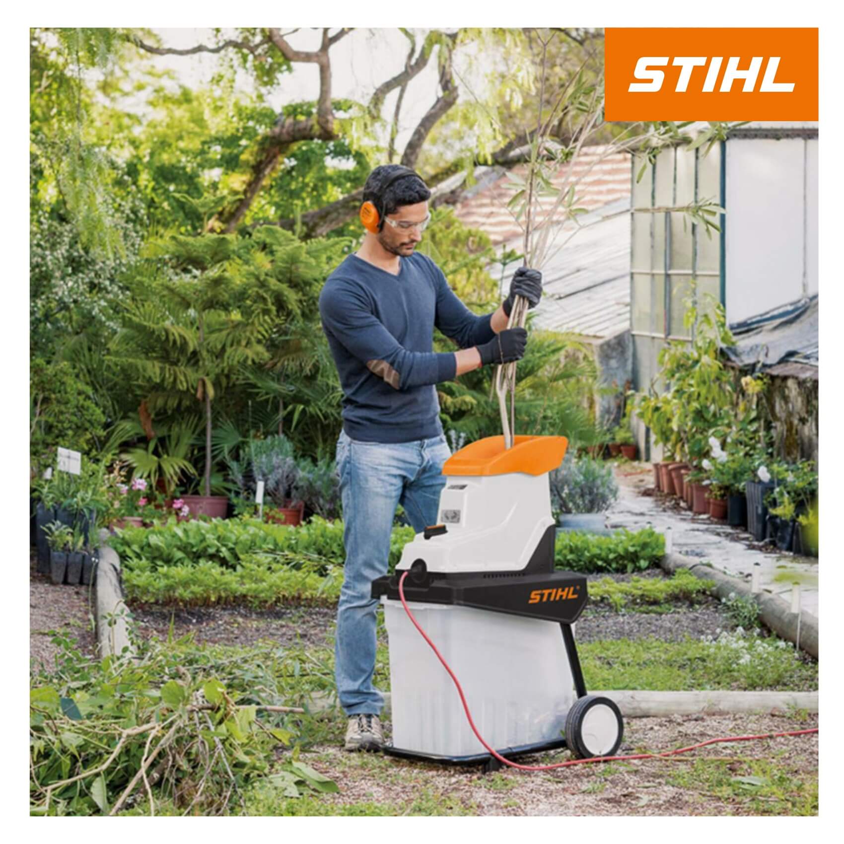 Измельчитель электрический GHE 135.0 L STIHL 6013-011-1126
