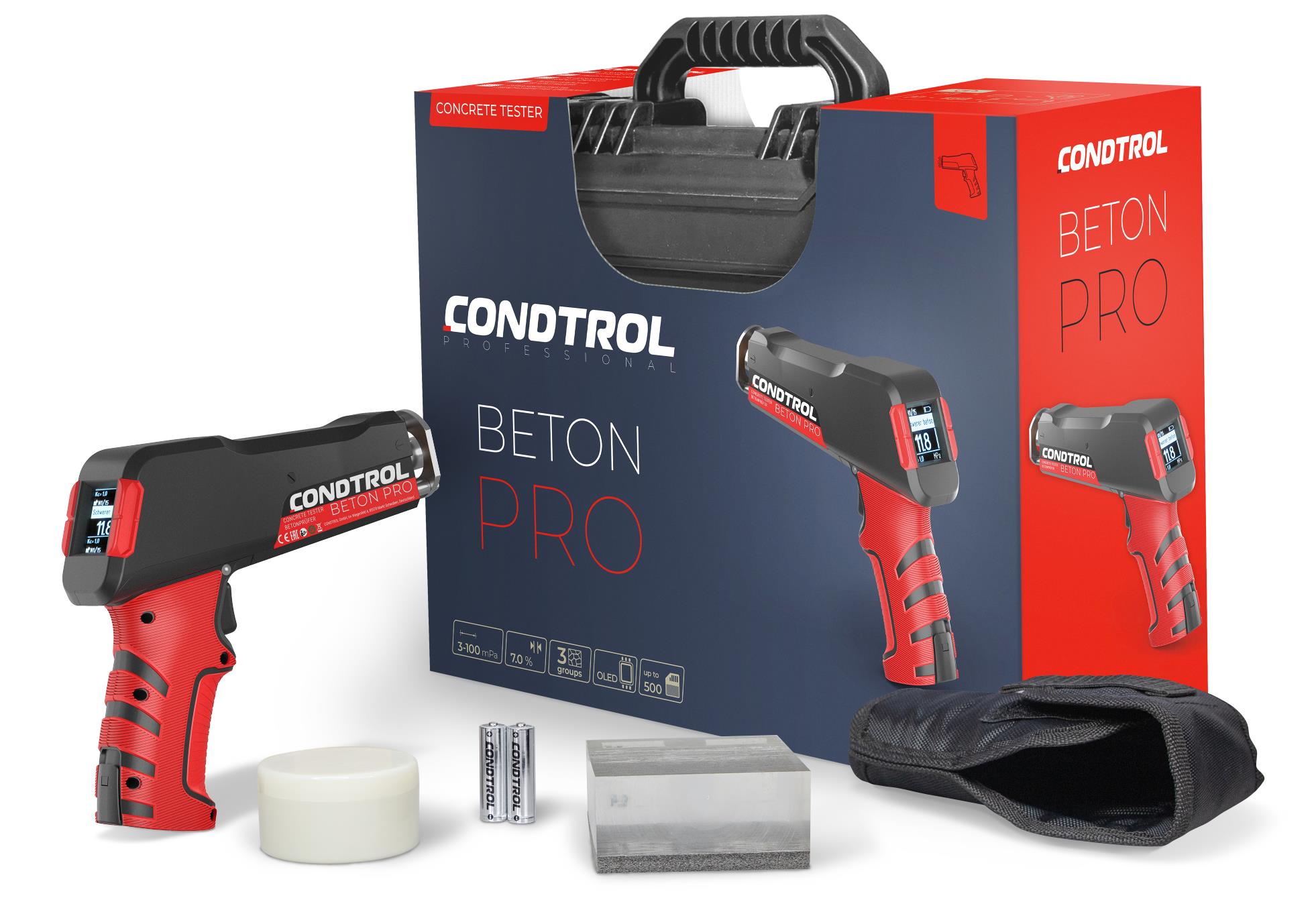 Измеритель прочности бетона Beton Pro CONDTROL 3-10-024