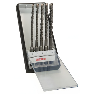 Набор буров 5 шт. (6, 6, 8, 8, 10 мм) SDS-Plus-5 BOSCH 2607019928