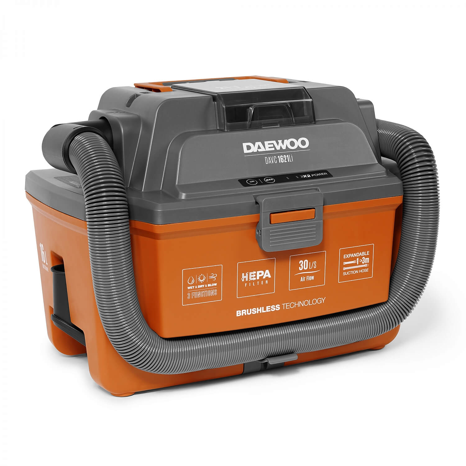 Пылесос аккумуляторный DAEWOO DAVC 1621Li SET