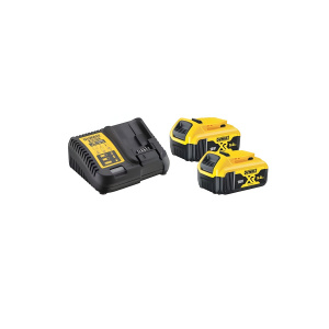 Набор (2 х DCB184 18V/5Ah + DCB115) DeWalt DCB115P2-QW