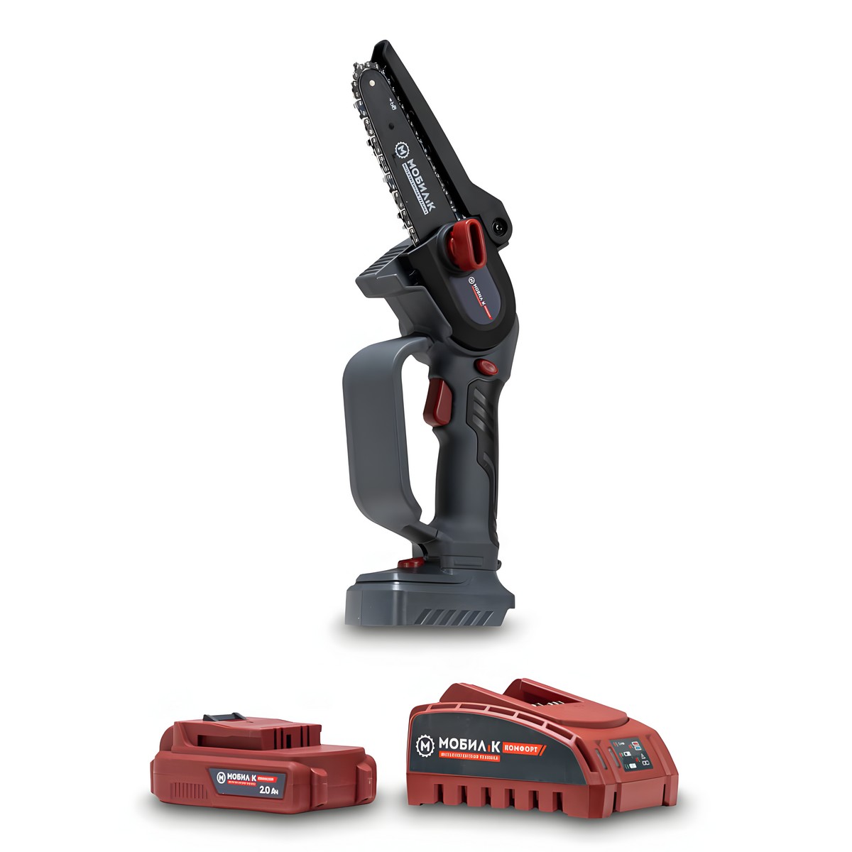 Мини-пила цепная аккумуляторная МОБИЛ К ХСА12 КОМФОРТ