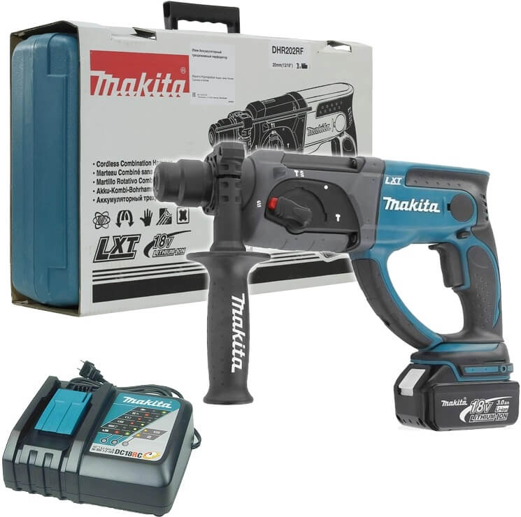 Перфоратор аккумуляторный MAKITA DHR202RF