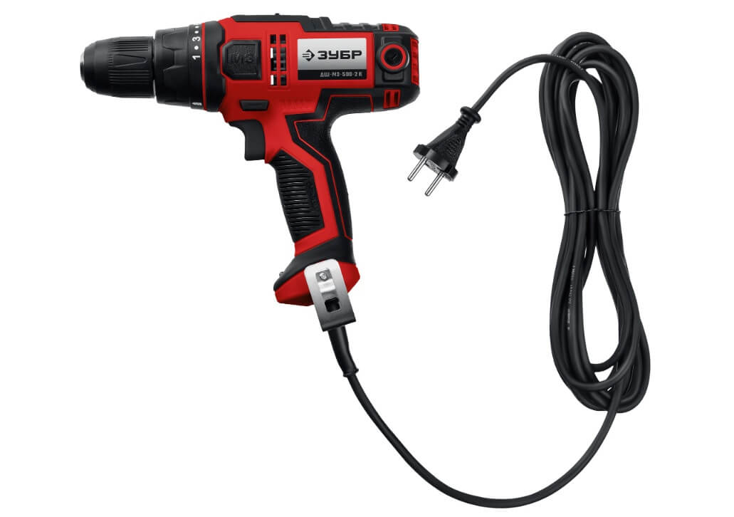 Дрель-шуруповерт ЗУБР ДШ-М3-500-2 К