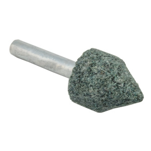 Шарошка абразивная 18 х 22 мм (цилиндр. заостренная, карбид кремния) ПРАКТИКА 641-336