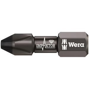 Бита PH 2 х 25 мм (1 шт.) Impaktor 851/1 IMP DC WERA WE-057616