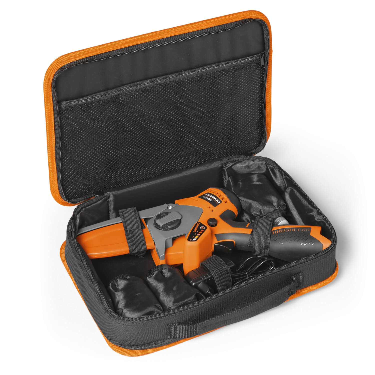 Пила цепная аккумуляторная DAEWOO DACS 416Li SET