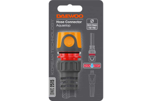 Коннектор для шланга, с автостопом 13 - 15 мм (1/2'' - 5/8') DWC 2515 DAEWOO