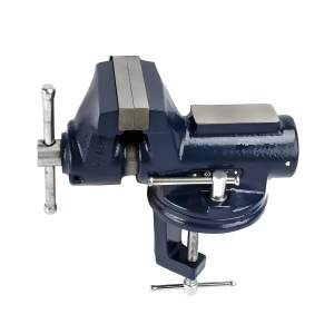 Тиски слесарные 100 мм (поворотные, наковальня) КОБАЛЬТ 790-267