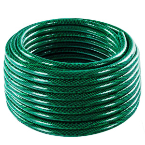Шланг для воды садовый 25 м, 3/4'' (ПВХ, армированный) QUATTRO ELEMENTI Smeraldo 246-777