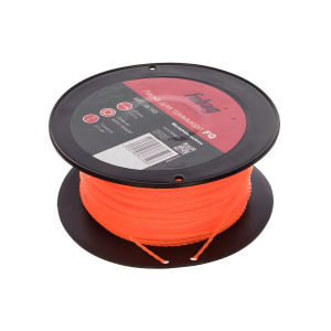 Леска триммерная FQ 2,4 мм х 130 м (витой квадрат) FUBAG 38749