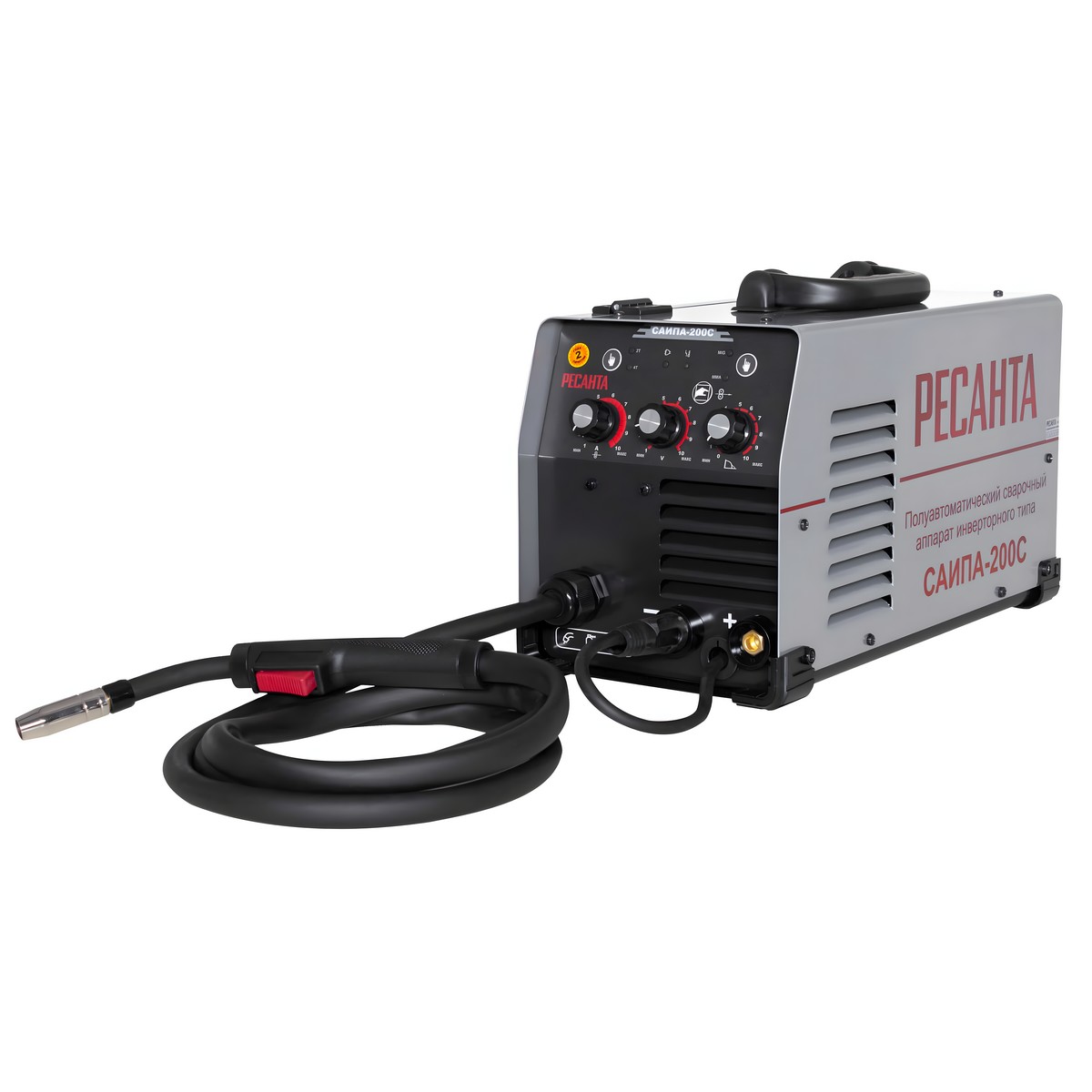 Инвертор-полуавтомат сварочный РЕСАНТА САИПА-200С