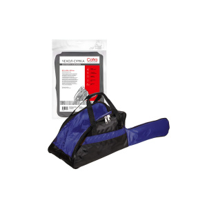 Чехол-сумка для бензопилы COFRA RC-5122 (410х265х250 мм + 400х130 мм для шины,черн/т.син.,синтетика)