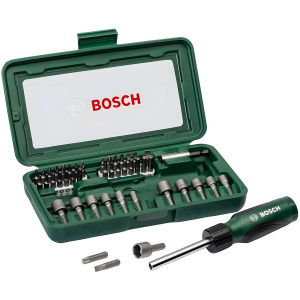 Набор бит и головок (46 пр.) BOSCH 2607019504