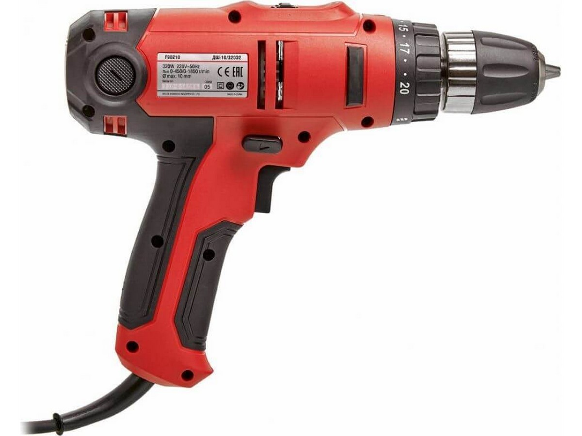 Дрель-шуруповерт FELISATTI ДШ-10/320 Э2 (320ВТ, 45Нм)