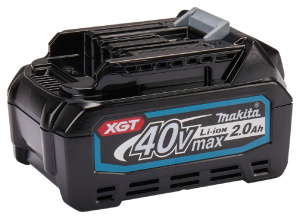 Аккумулятор MAKITA XGT BL4020B (40V, 2.0Ah, Li-Ion) полиэт. пакет 632R35-7