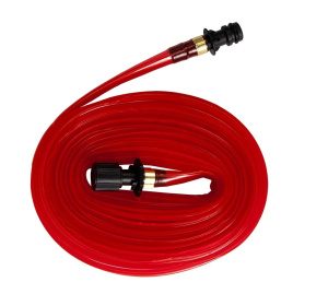 Шланг для воды - дождеватель 15 м, 1/2'' (ПВХ, с фитингами) QUATTRO ELEMENTI 241-215