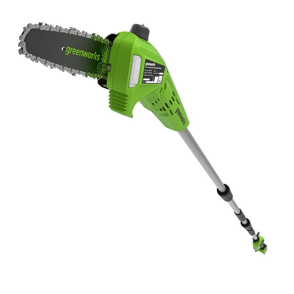 Высоторезрез-сучкорез аккумуляторный GREENWORKS G24PS201 (без АКБ и ЗУ) 1402607