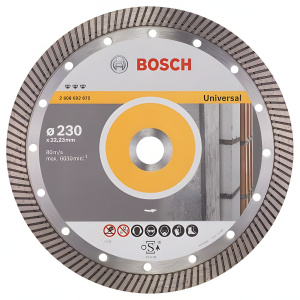 Диск алмазный 230 х 22.2 мм Best for Universal Turbo BOSCH 2608602675