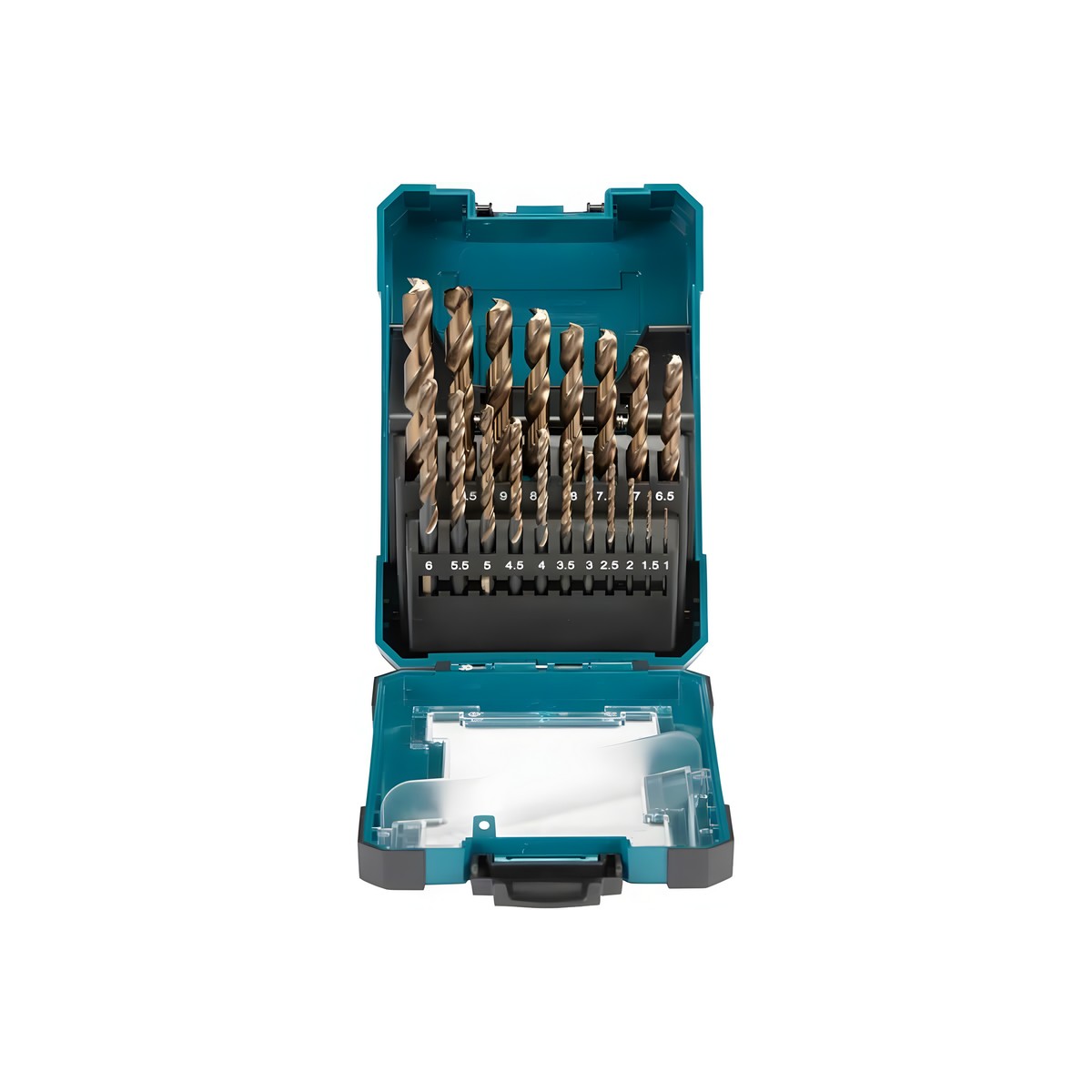 Набор сверл по металлу 19 шт. (1-10 мм, 0.5 мм) M-force MAKITA D-67583